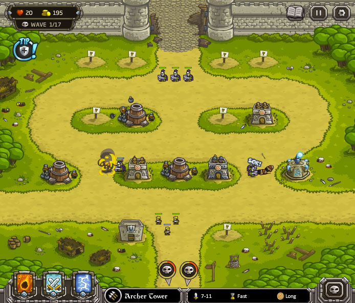 Old tower defense games